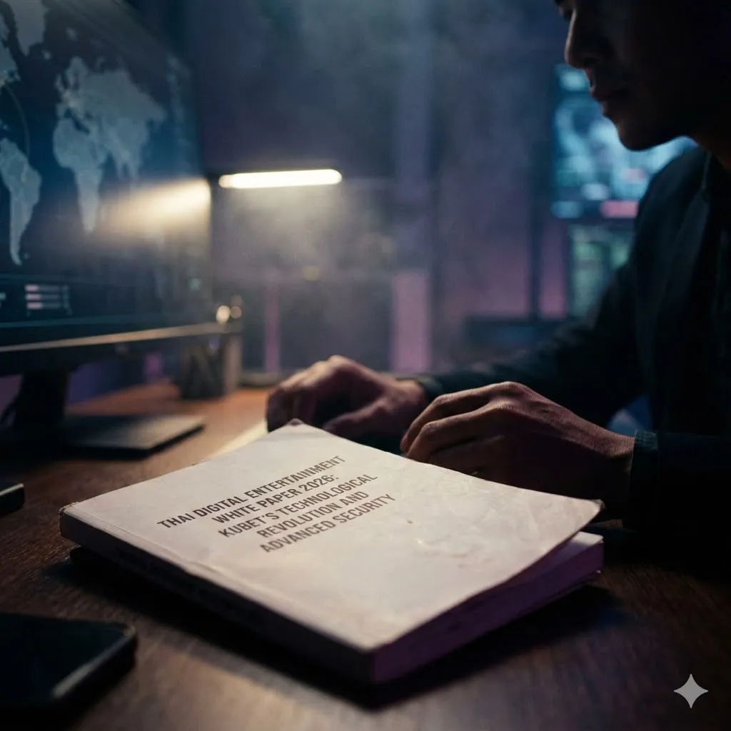 สมุดปกขาวความบันเทิงดิจิทัลไทย 2026: การปฏิวัติทางเทคโนโลยีและความปลอดภัยขั้นสูงของ Kubet